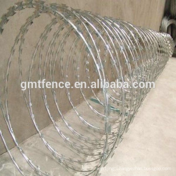 professional galvanized concertina razor barbed wire